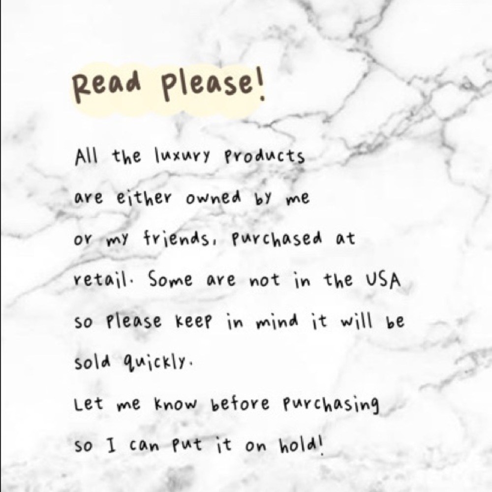 💕FOR LUXURY ITEMS💕